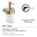 Gedy Pirenei ziepju dozators ar turētāju, Zelts 4