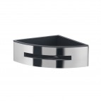 Gedy Poseidon stūra dušas plaukts, Hroms/Melns