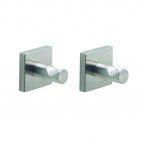 Gedy Fuji dvieļu āķi 2.gab, Hroms matēts