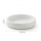 Gedy Kira ziepju trauks, Balts 2