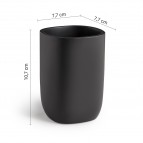 Gedy Ylenia glāze, Melns matēts 2