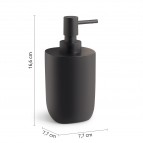 Gedy Ylenia šķidro ziepju dozators, Melns matēts 2