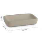 Gedy Ylenia ziepju trauks, Pelēks matēts 2