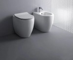 Glomp tualetes pods 51x36,5 cm, ar vāku NoRim ar Soft Close, balts 3