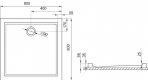 Goliat Душевой поддон 80x80 cm 3