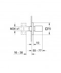 Eurocube virsapmetuma ventilis 2