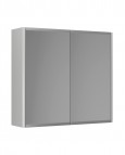 Graphic зеркальный шкафчик 600mm,серый
