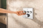 Dušas sistēma ar termostatu Precision SmartControl Vitalio 3, Hroms 4