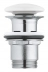 Grohe izlietnes izplūde ar push-open, Balts 2