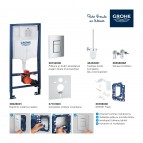 Grohe kompl. 6 in 1 + Cosmo  taust. + Grohe Fresh
