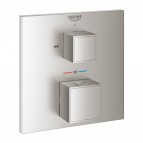 Grohtherm Cube Термостат на 2 выходa, для ванны, supersteel