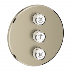 Grohtherm SmartControl kontrolieris, 3 režīmi, brushed nickel