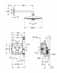 Grohtherm SmartControl 260 набор 7