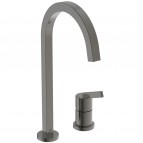 Gusto virtuves kvadrātveida maisītājs ar snīpi 217 mm, Magnetic Grey