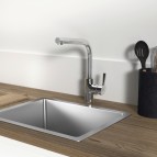 Ceralife virtuves maisītājs ar grozāmu snīpi 220 mm, Hroms 6