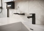 Hansgrohe AddStoris glāze ar turētāju, Matt Black 4