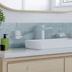 Hansgrohe AddStoris glāze ar turētāju, Matt White 3