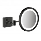 Hansgrohe AddStoris LED skūšanās spogulis 240V, Matt Black