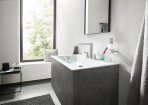 Hansgrohe AddStoris šķidro ziepju turētājs, Brushed black chrome 3