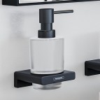 Hansgrohe AddStoris šķidro ziepju turētājs, Matt Black 7