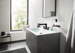 Hansgrohe AddStoris šķidro ziepju turētājs, Matt Black 3