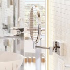 Hansgrohe AddStoris skūšanās spogulis, hroms 6