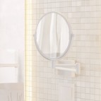 Hansgrohe AddStoris skūšanās spogulis, Matt White 4