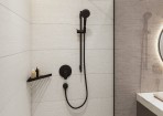 Hansgrohe AddStoris Stūra plaukts dušai, Matt Black 4