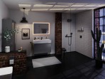 Hansgrohe AddStoris WC papīra turētājs ar vāciņu, Matt Black 6