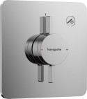 Hansgrohe DuoTurn Q Termostats, 1 funkcija, hroms