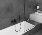 Hansgrohe Dušas turētājs Porter S, Matt Black 4