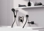 Hansgrohe Dušas turētājs Porter S, Matt Black 7