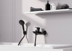 Hansgrohe Dušas turētājs Porter S, Matt Black 8