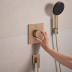 Hansgrohe Ecostat Comfort E Termostats, 1 funkcija, Brushed Bronze 2