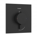 Hansgrohe Ecostat Comfort E Termostats, 1 funkcija, Matt Black