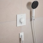 Hansgrohe Ecostat Comfort E Termostats, 1 funkcija, Matt White 4