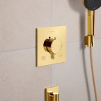 Hansgrohe Ecostat Comfort E Termostats, 2 funkcijām, Gold 5