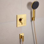 Hansgrohe Ecostat Comfort E Termostats, 2 funkcijām, Gold 3