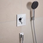 Hansgrohe Ecostat Comfort E Termostats, 2 funkcijām, hroms 5