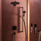 Hansgrohe Ecostat Comfort E Termostats, 2 funkcijām, Matt Black 7