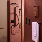 Hansgrohe Ecostat Comfort E Termostats, 2 funkcijām, Matt Black 8
