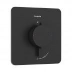 Hansgrohe Ecostat Comfort Q Termostats, 1 funkcija, Matt Black