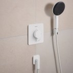 Hansgrohe Ecostat Comfort Q Termostats, 1 funkcija, Matt White 4