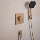 Hansgrohe Ecostat Comfort Q Termostats, 2 funkcijas, Brushed Bronze 3