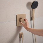 Hansgrohe Ecostat Comfort Q Termostats, 2 funkcijas, Brushed Bronze 2