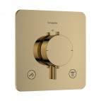Hansgrohe Ecostat Comfort Q Termostats, 2 funkcijas, Gold