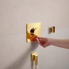Hansgrohe Ecostat Comfort Q Termostats, 2 funkcijas, Gold 2
