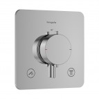 Hansgrohe Ecostat Comfort Q Termostats, 2 funkcijas, hroms