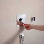 Hansgrohe Ecostat Comfort Q Termostats, 2 funkcijas, hroms 2
