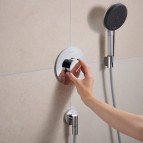Hansgrohe Ecostat Comfort S Termostats, 2 funkcijas, hroms 3